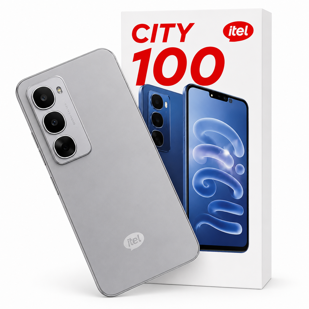 itel City 100 — Batterie 5000mAh | 4Go RAM 64Go | Livraison Gabon | Kadmarket Kadmarket